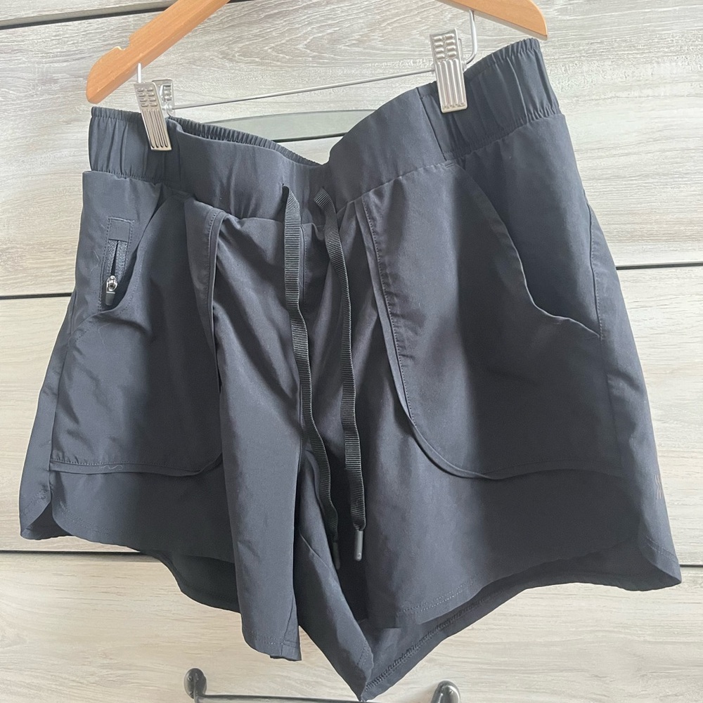 Black athletic shorts!